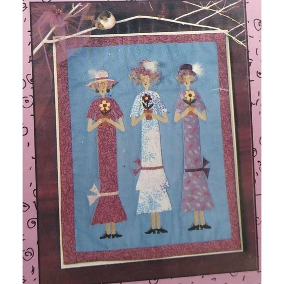 UNCUT Vintage Quilt Sewing Patterns, Garden Club 108, Pieces from my Heart 1992 - Picture 1 of 3